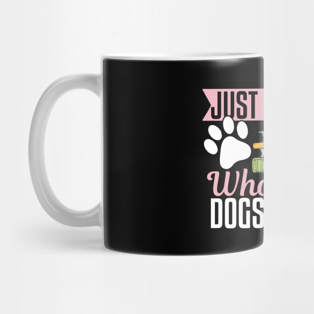 Just A Woman Who Loves Dogs And Books by TabbyDesigns